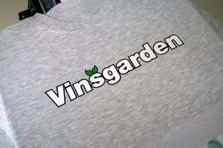 Návrh loga a potisk textilu Vinšgarden