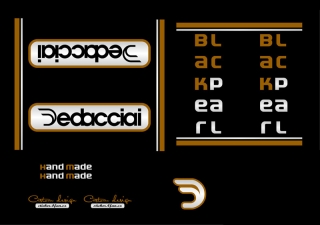 Polep pro silníční rám Dedacciai