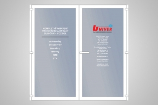 Vchodové dveře pro UNIVER