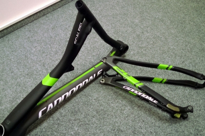 Změna barvy rámu Cannondale Scalpel