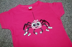 Trička pro mé pavoučice