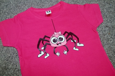 Trička pro mé pavoučice
